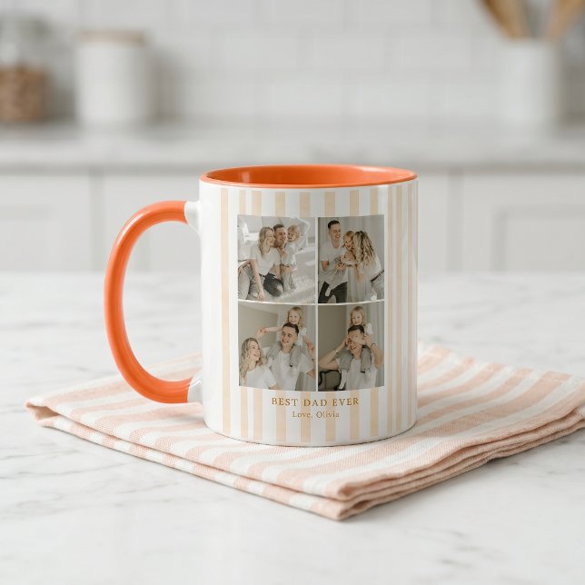 Best Dad Ever Personalized Photo | Custom Mug (Creator Uploaded)