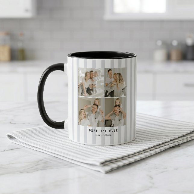 Best Dad Ever Personalized Photo | Custom Mug (Creator Uploaded)
