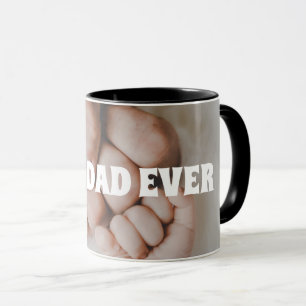 BEST DAD EVER  Personalized photo Mug