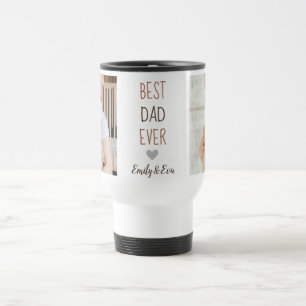 "Best Dad Ever" Personalized Travel Mug