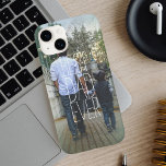 Best Dad Ever Photo Case-Mate iPhone 14 Case<br><div class="desc">Cool thin handwritten Best Dad Ever on your custom photo.</div>