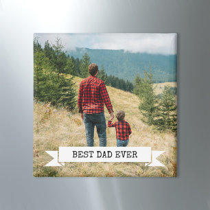 Best Dad Ever Photo Magnet