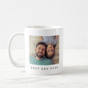 Best Dad Ever Photo Personalized Coffee Mug