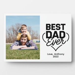 Best Dad Ever photo Plaque