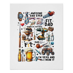 Best Dad Ever Poster