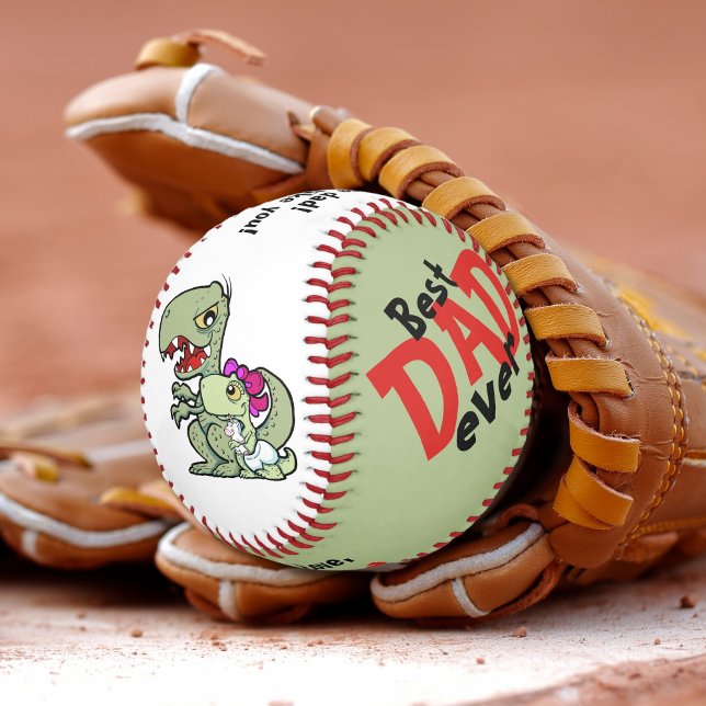 Best Dad Ever Red Black Baby Boy Dinosaur Baseball (Best Dad Ever Red Black Baby Boy Dinosaur Baseball)