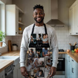 Best Dad Ever Script Fathers Day Photo Collage Apron<br><div class="desc">Celebrate Father's Day with a unique and thoughtful gift that captures the heart of family memories. Our Best Father Ever Photo Collage Apron is specially designed to showcase 21 of your cherished family photos, creating a stunning visual tribute to the moments that matter most. This apron features a simple yet...</div>