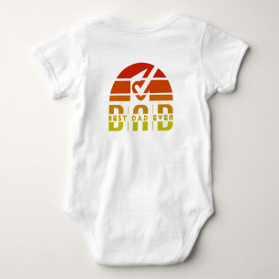 Best Dad Ever: The Man, The Myth, The Legend Baby Bodysuit