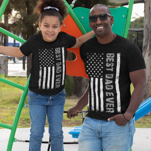 Best Dad Ever Thin Silver Line Corrections Officer T-Shirt