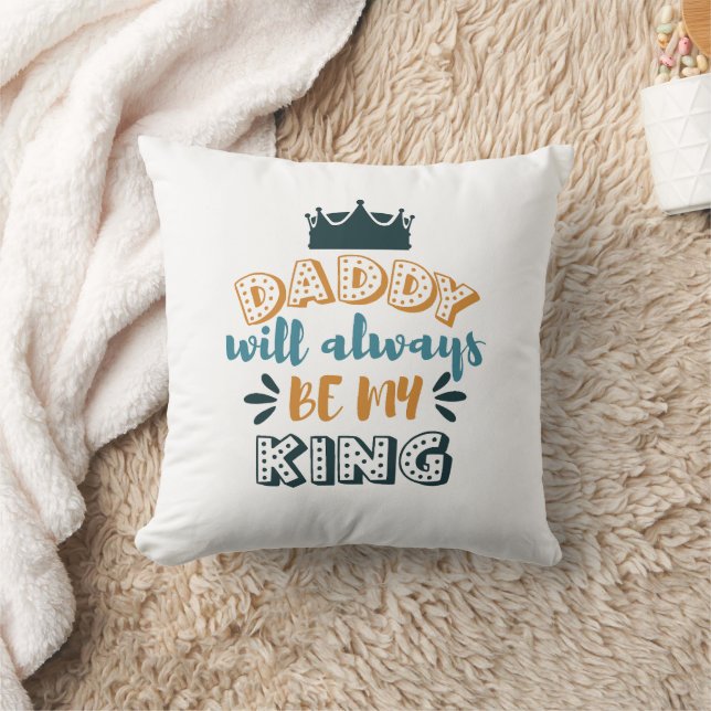 Best Dad Ever Throw Pillow (Blanket)