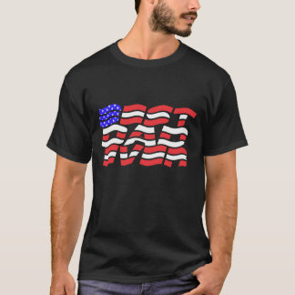 Best dad ever U.S. flag T-Shirt
