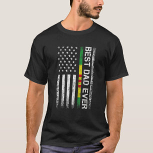 Best Dad Ever Vietnam Veteran Us Flag For Father G T-Shirt