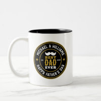 Best Dad Ever Vintage Classic Logo Father's Day