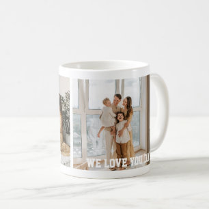 Best Dad Ever We Love You Dad Father's Day 2 Photo Coffee Mug