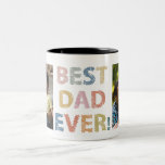 Best Dad Ever. We Love You Lots Two-Tone Coffee Mug<br><div class="desc">Best Dad Ever. We Love You Lots. Customized it by your loved one's photo. That is so wonderful! It is clear that your father is someone who has had a important and helpful impact on your life. Having a role model like a parent who inspires and supports you can be...</div>