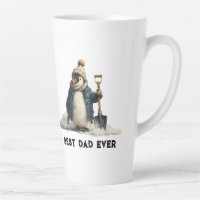 Best Dad Ever Winter Penguin Design