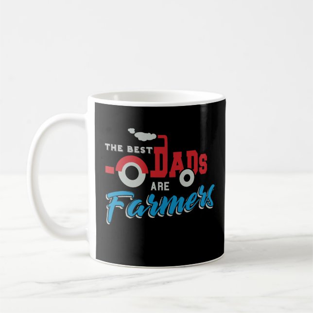 Best Dad Farmer Mug Fathers Day Farming Gift (Left)