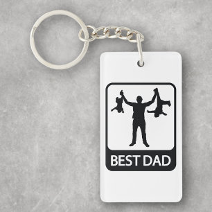 Best Dad - Father's Day Keychain