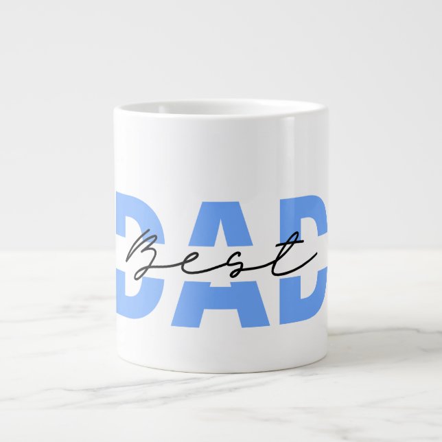 Best dad father's Day  Large Coffee Mug (Front)