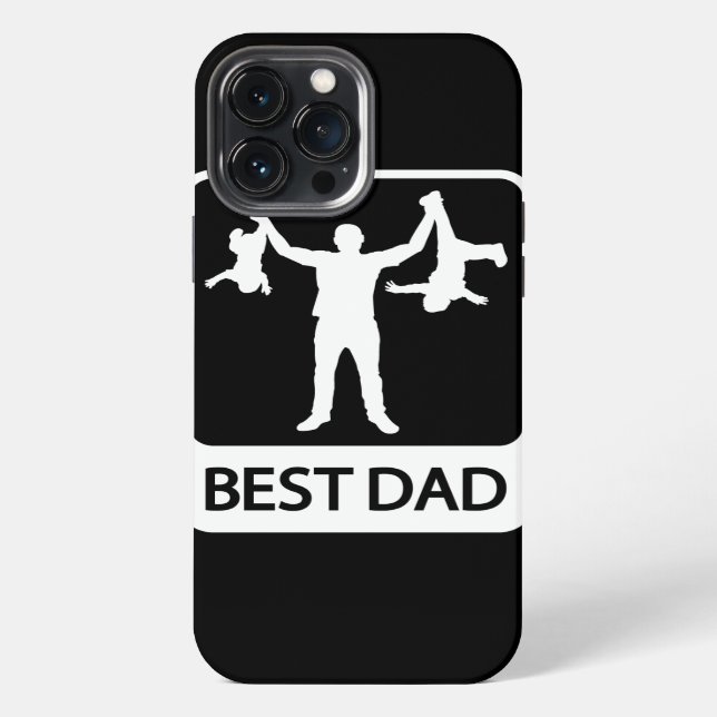 Best Dad - Funny iPhone Case (Back)