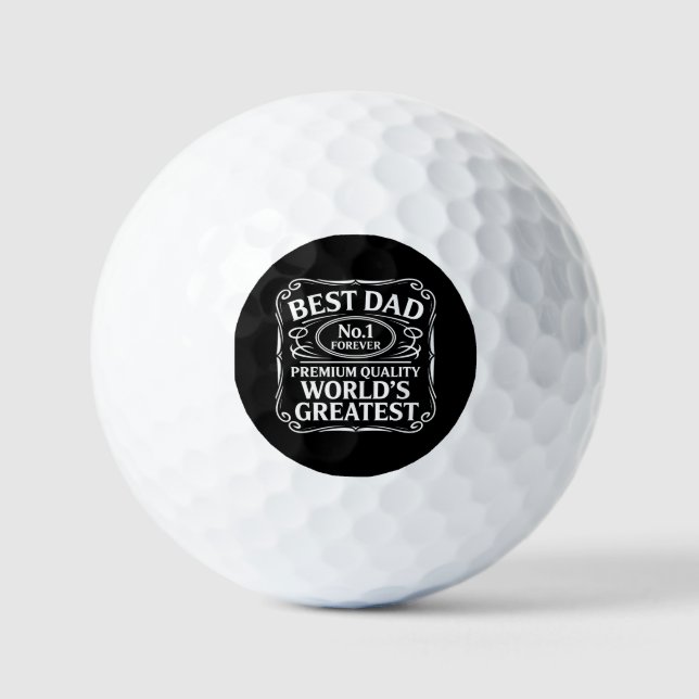 Best Dad Golf Balls (Front)