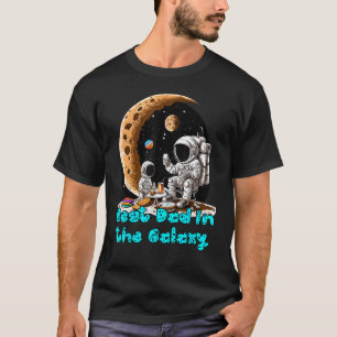 Best Dad In The Galaxy Astronaut Dad And Son Gala T-Shirt