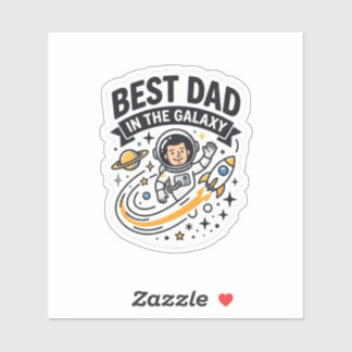 Best Dad in the Galaxy Father’s Day Space Gift