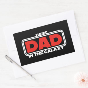Best Dad in the Galaxy Sticker