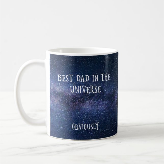Best Dad in the Universe Mug (Left)