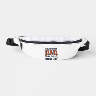 Best Dad in the Universe Space Vector Design_1 Fanny Pack