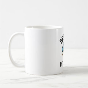 Best Dad in the World Earth Moustache Shirt Design Coffee Mug