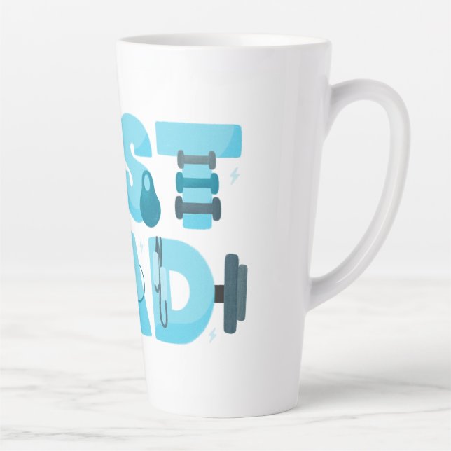 'Best Dad'  Latte Mug (Right)