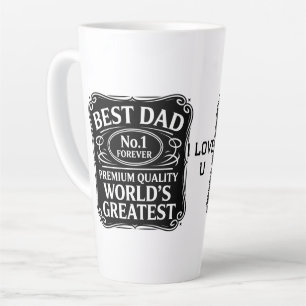 Best Dad Latte Mug