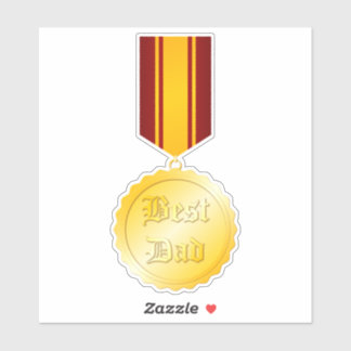 Best Dad Medal Brooch Father’s Day