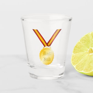 Best Dad Medal Father’s Day Shot Glass