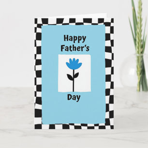 Best Dad Modern Design Card
