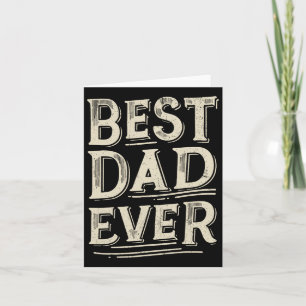 Best Dad Of All Time From Daughter Son Birthday  Card