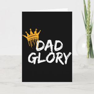 Best Dad On Heart Simple And Elegant Design  Card
