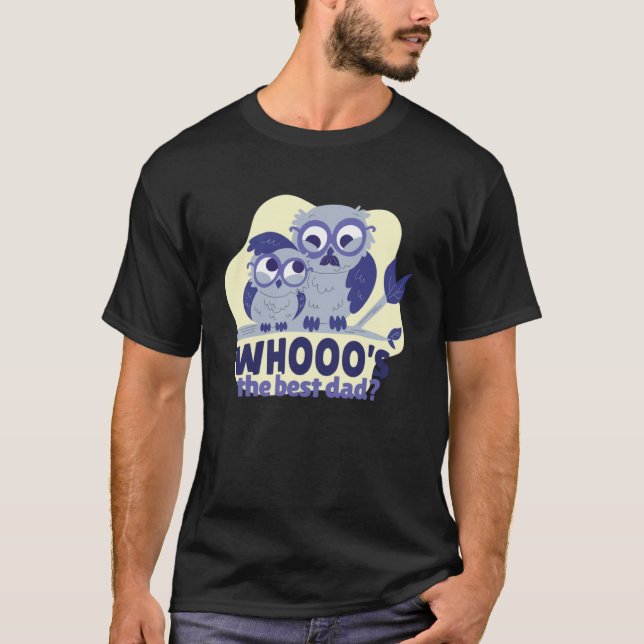 Best Dad Owls Owl Family Pullover Hoodie (Front)