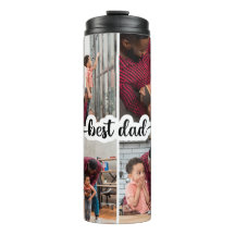 Best Dad Personalized 4 Photo Collage
