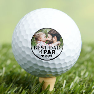 Best Dad Personalized Photo Golf Balls