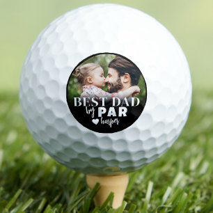 Best Dad Personalized Photo Golf Balls