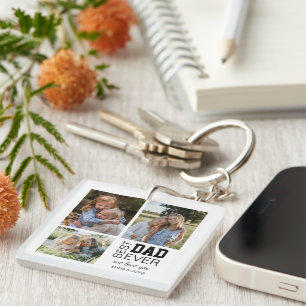 Best Dad Personalized Photos Keychain