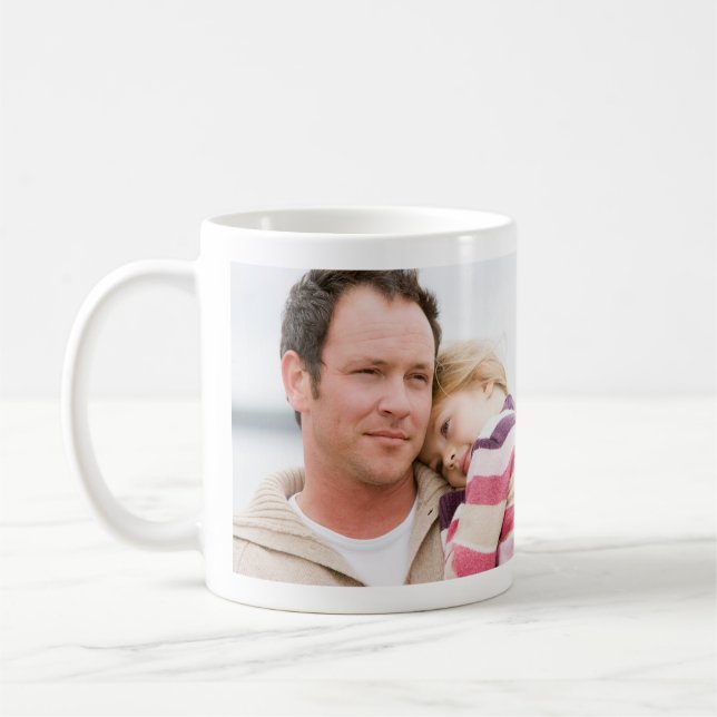 Best Dad Photo  Coffee Mug (Left)