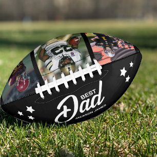 Best Dad Photo Collage Football