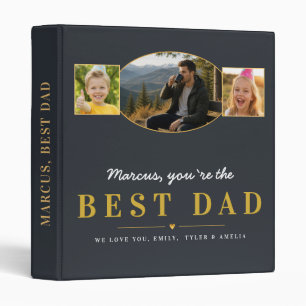Best Dad Photo Father’s Day Memory Album Binder