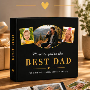 Best Dad Photo Father’s Day Memory Album Binder