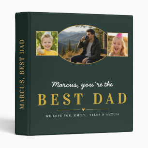 Best Dad Photo Father’s Day Memory Album Binder