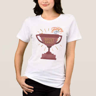Best Dad Shield – Because Every Hero Deserves Tri-Blend Shirt