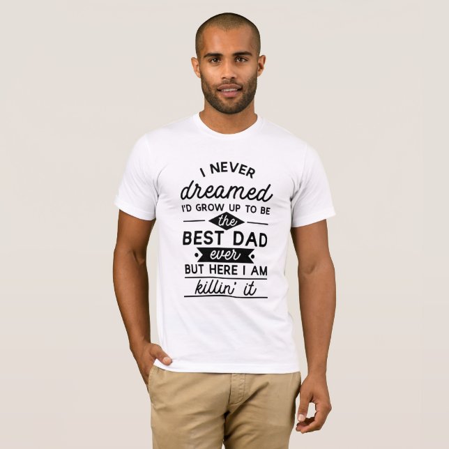 Best Dad T-Shirt (Front Full)